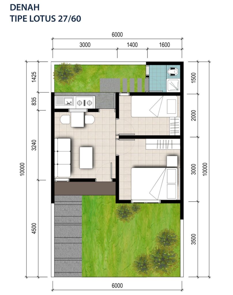 Denah Type Lotus 27 Denah Type Lotus 27
