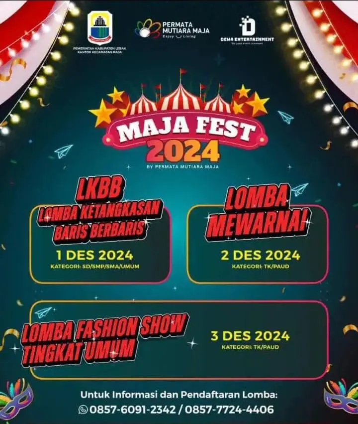 Jadwal Acara Maja Fest 2024