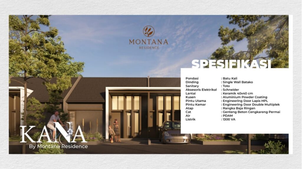 Spesifikasi Type Kana