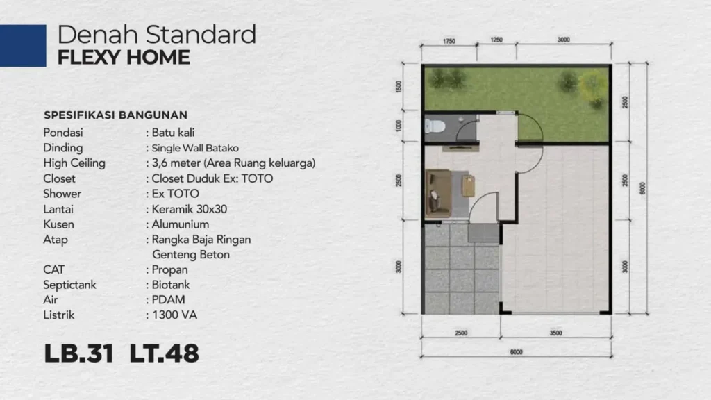 Spesifikasi Flexy Home