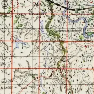 Peta Maja Lebak Jaman Belanda