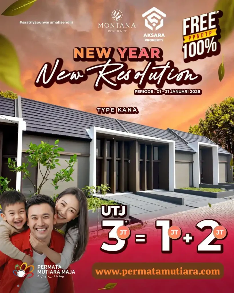 Promo New Year Rumah Type Kana
