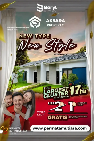 Promo Spesial Type Lily Cluster Beryl Februari 2026